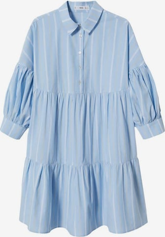 Robe-chemise 'Gabriela' MANGO en bleu : devant