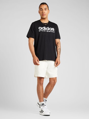 T-Shirt fonctionnel ADIDAS SPORTSWEAR en noir