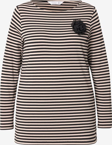 MIAMODA Shirt in Brown: front