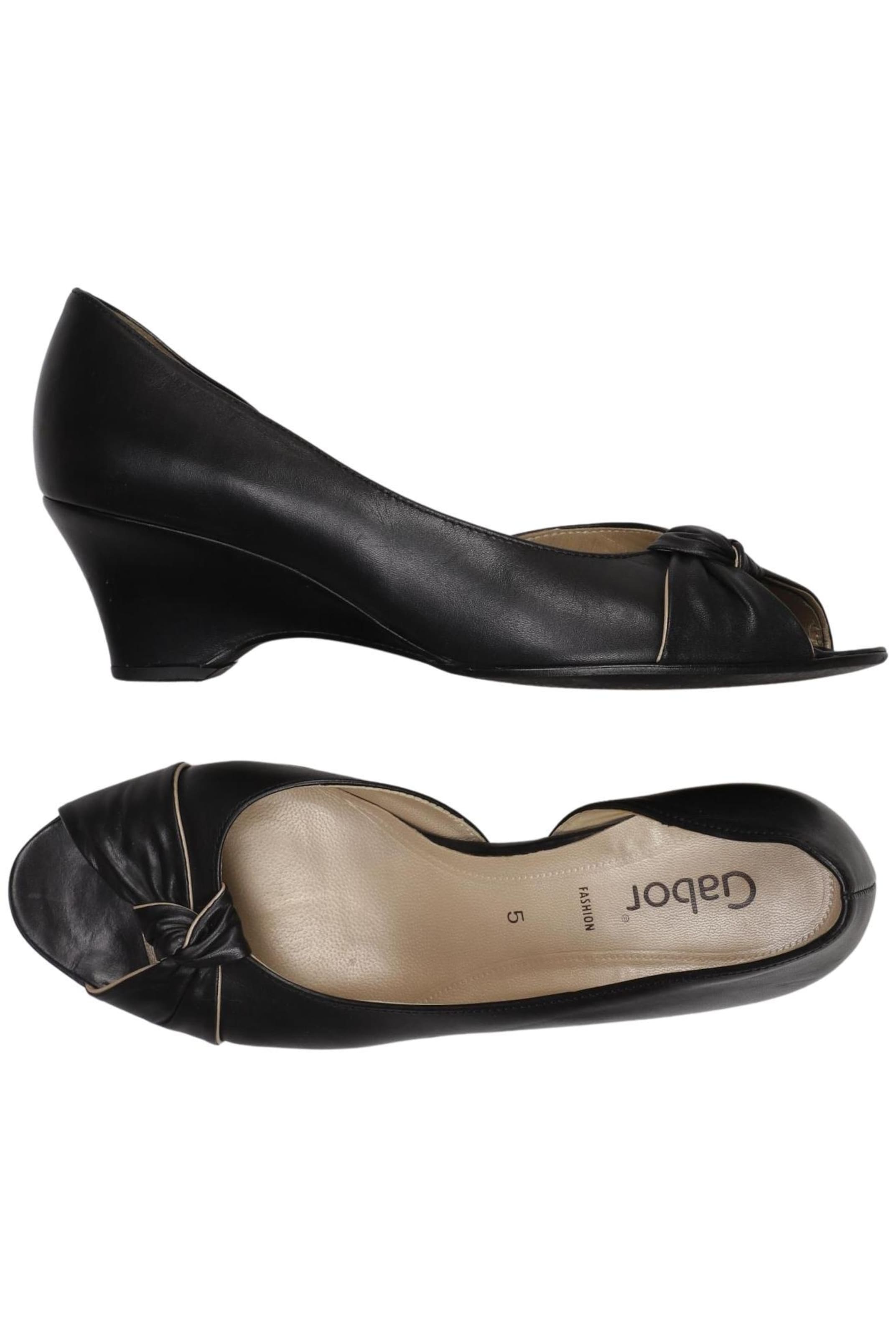 GABOR Pumps 38 in Schwarz: Vorderseite