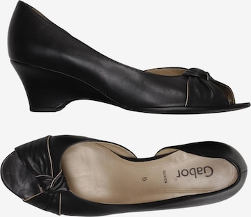 GABOR Pumps 38 in Schwarz: Vorderseite