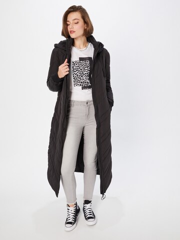 JDY Between-Seasons Coat 'Sky' in Black