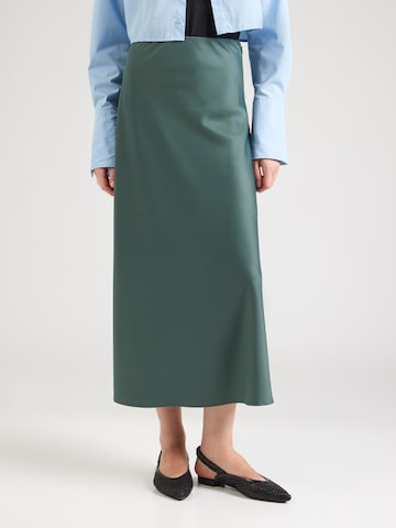Moves - Falda 'Gebry' en verde: frente