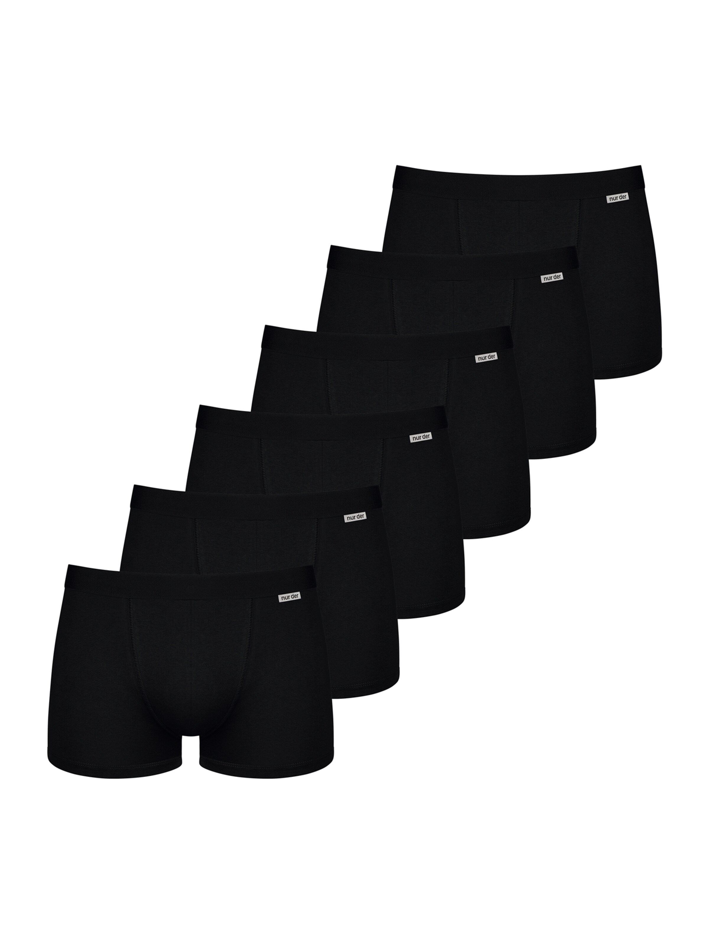 Nur Der Boxer shorts in Black: front