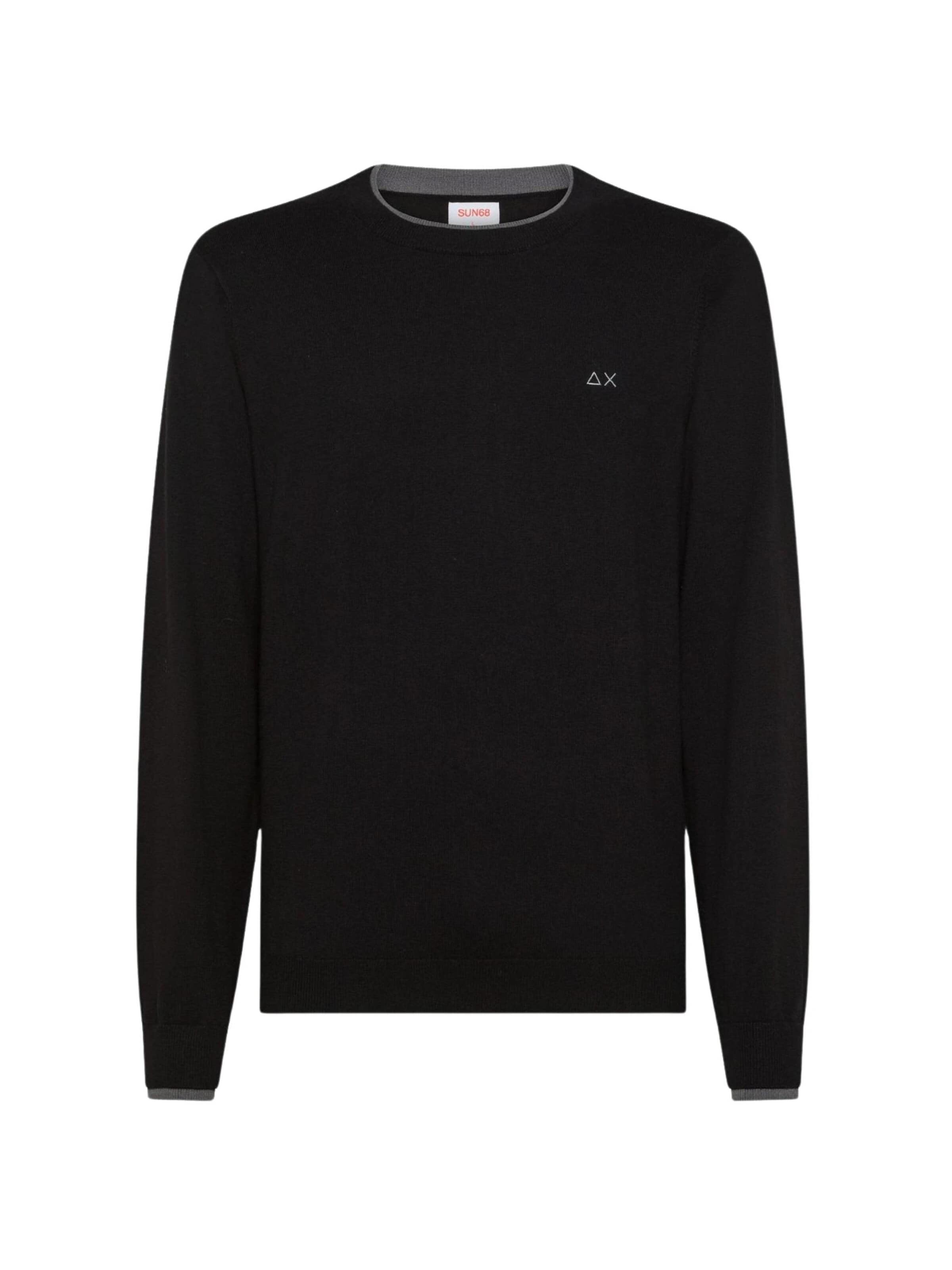 Pullover 'K45141' di SUN68 in nero: frontale