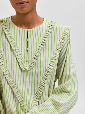 SELECTED FEMME Blouse 'Geillis' in Green