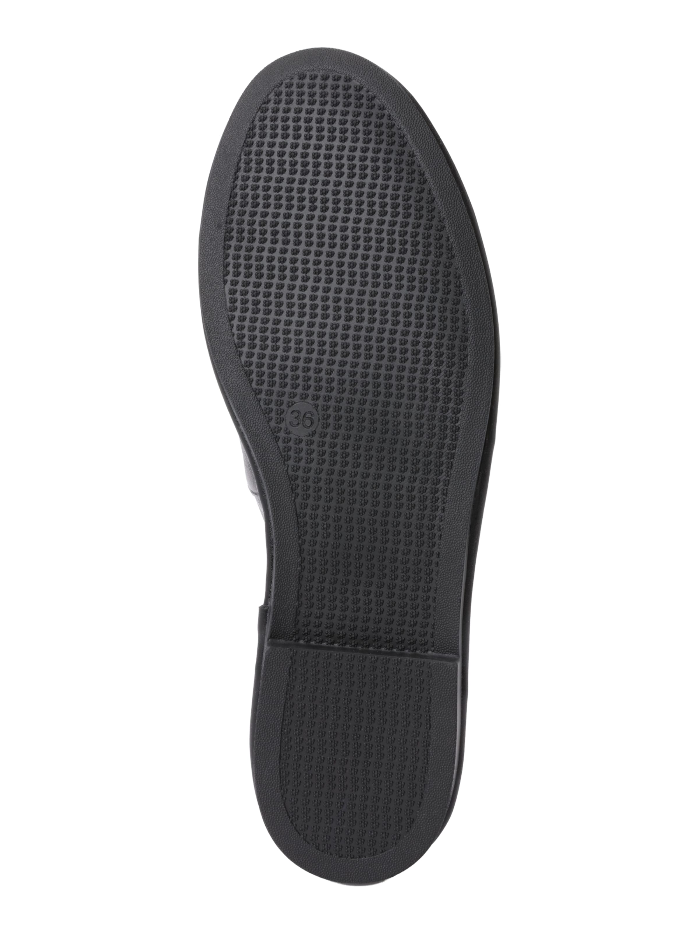 s.Oliver Slipper in Schwarz