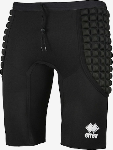 Errea Skinny Workout Pants ' Cayman ' in Black: front