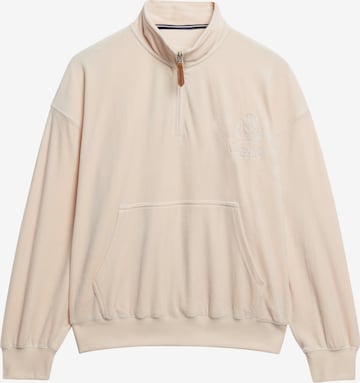 Sweat-shirt 'Country Club' Superdry en rose : devant