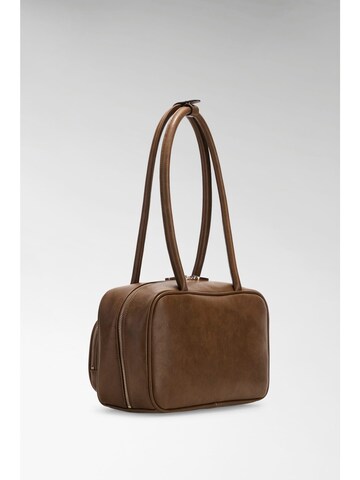 GUESS Shoulder Bag 'Bronna' in Brown