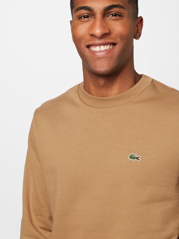 Sweat-shirt LACOSTE en marron