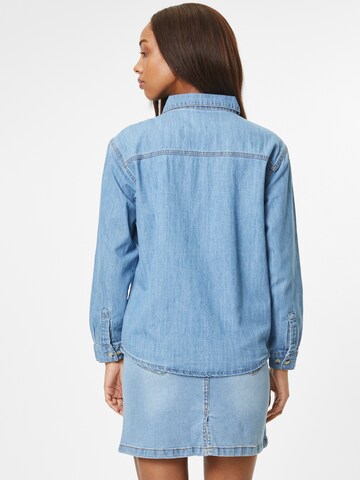 Denim Project Bluse 'MARIA' in Blau