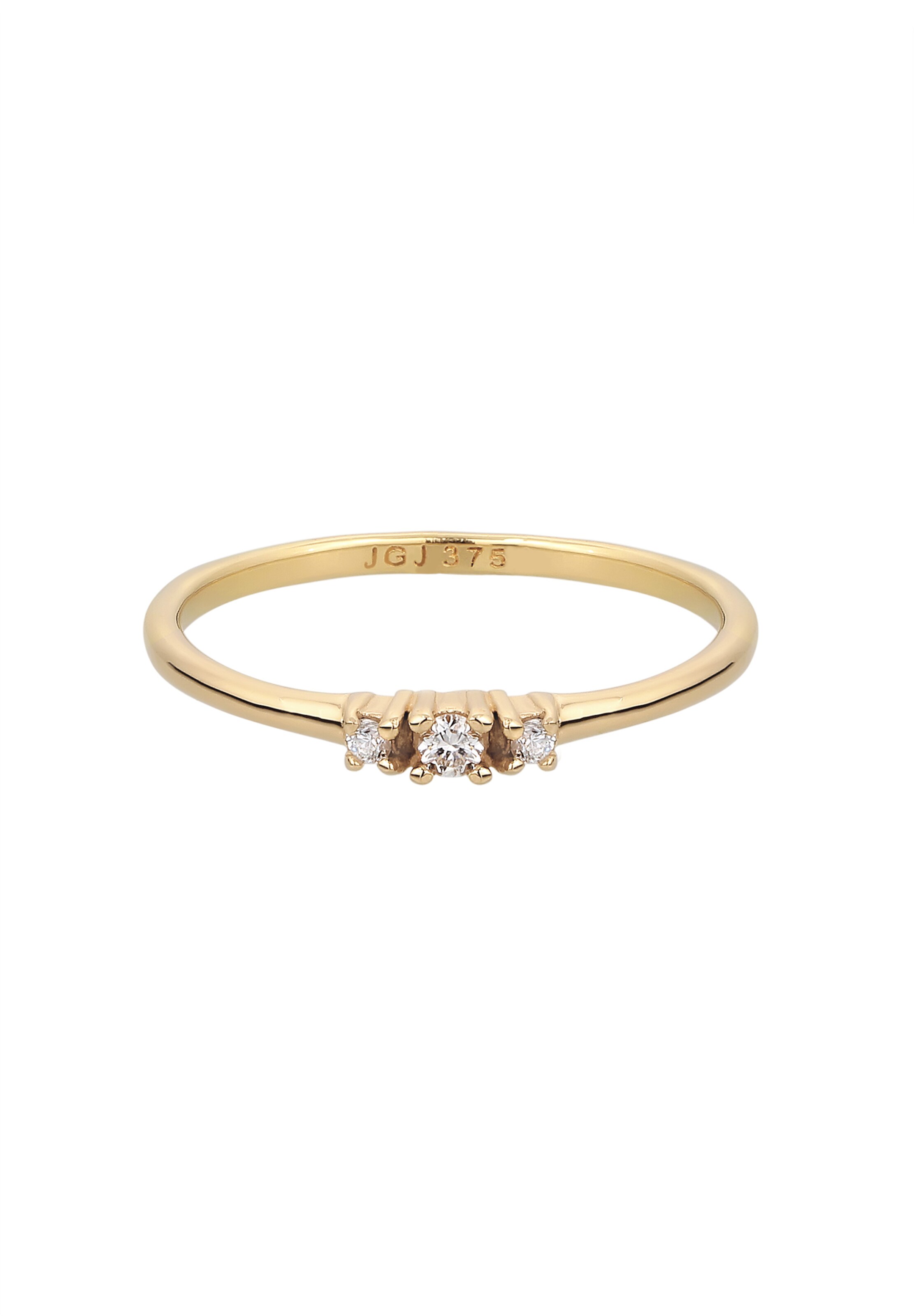 Elli DIAMONDS Ring 'Lab grown diamonds' in Gold