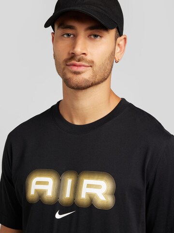 Maglietta 'AIR' di Nike Sportswear in nero