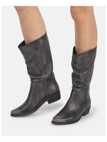 FELMINI Cowboy boot in Grey: front