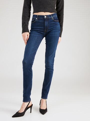 7 for all mankind Skinny Jeans 'SliIll' in Blauw: voorkant