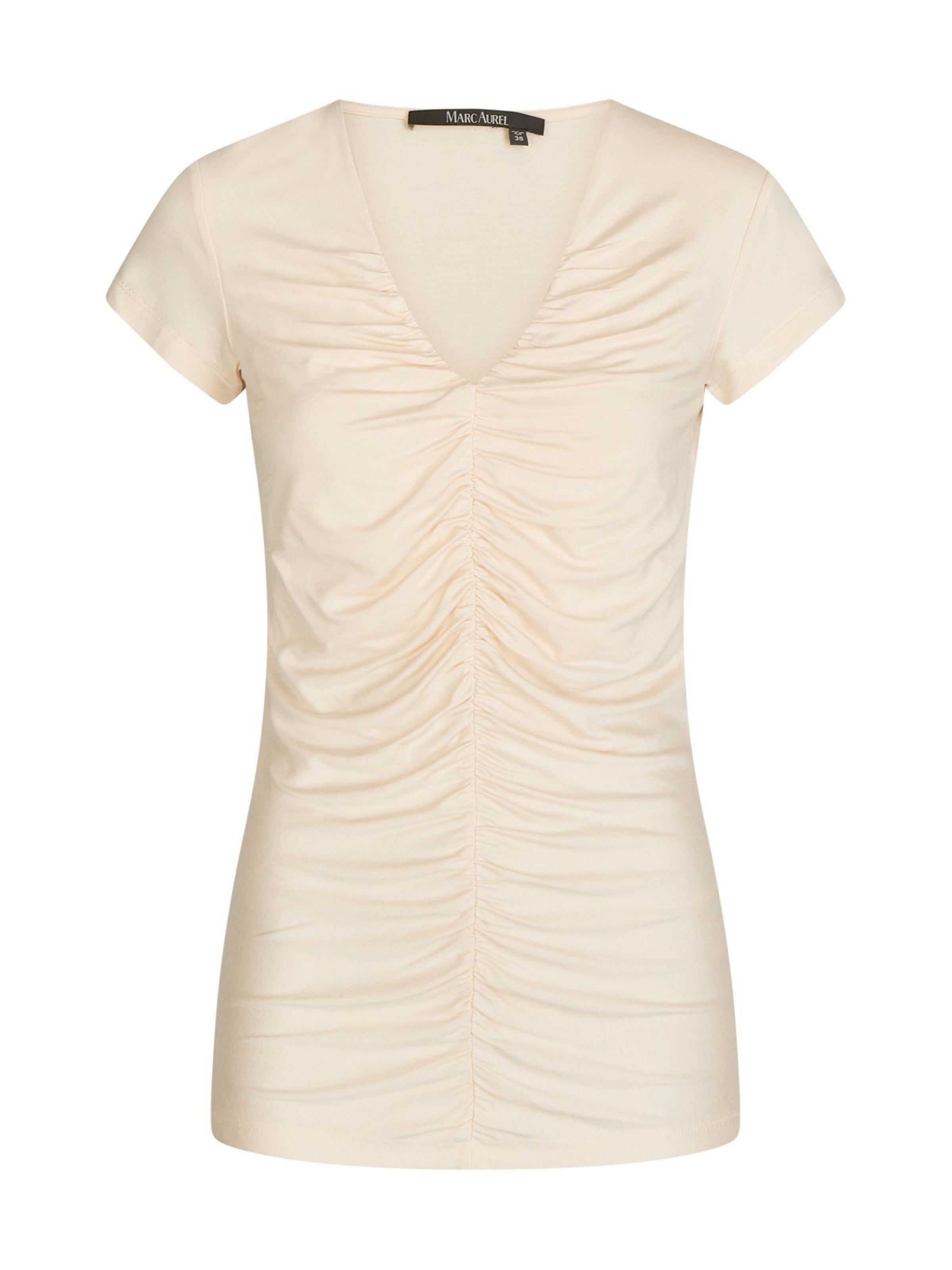 MARC AUREL Shirt in Beige: voorkant