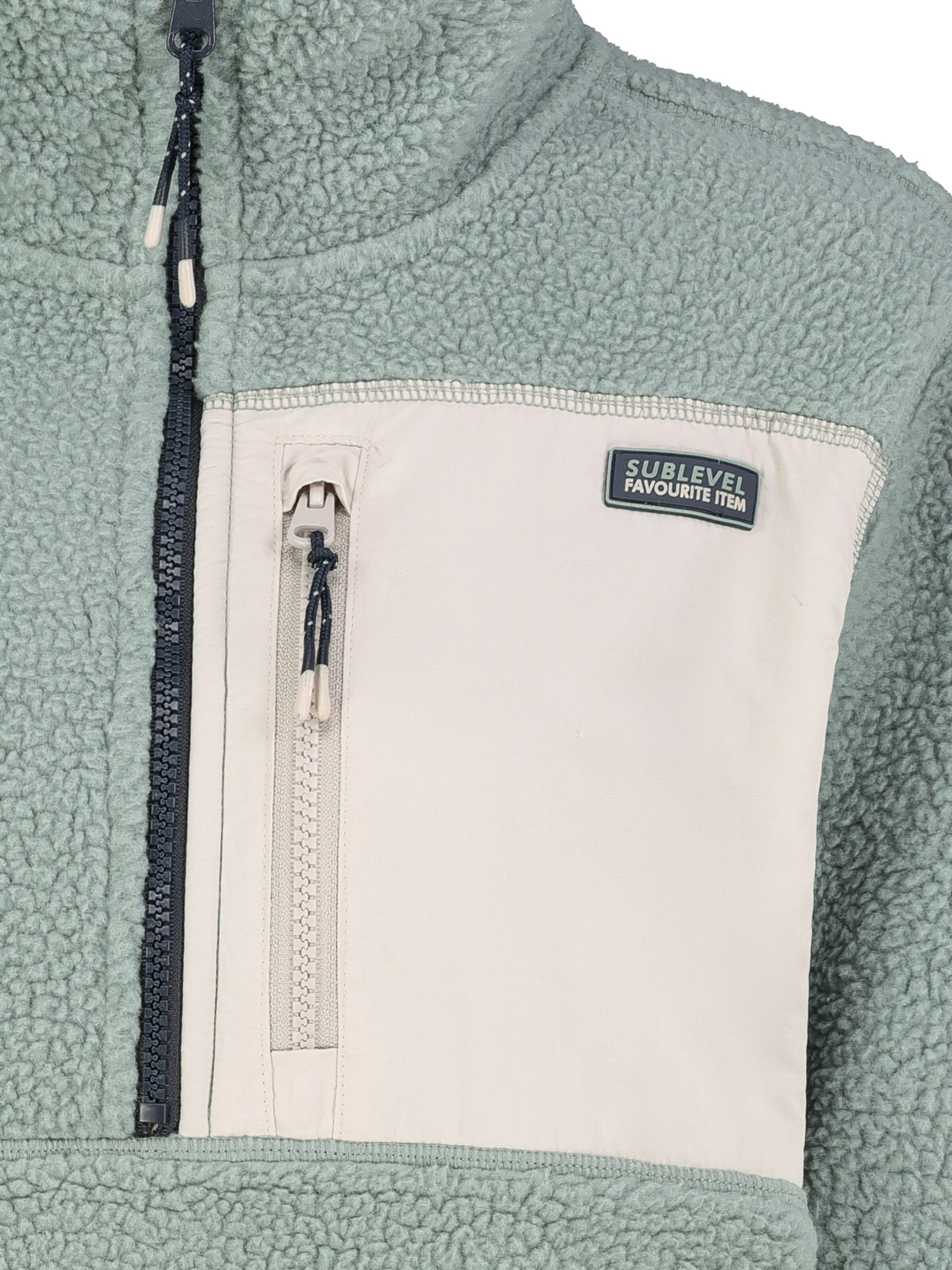 Sublevel Fleecejacke in Grün