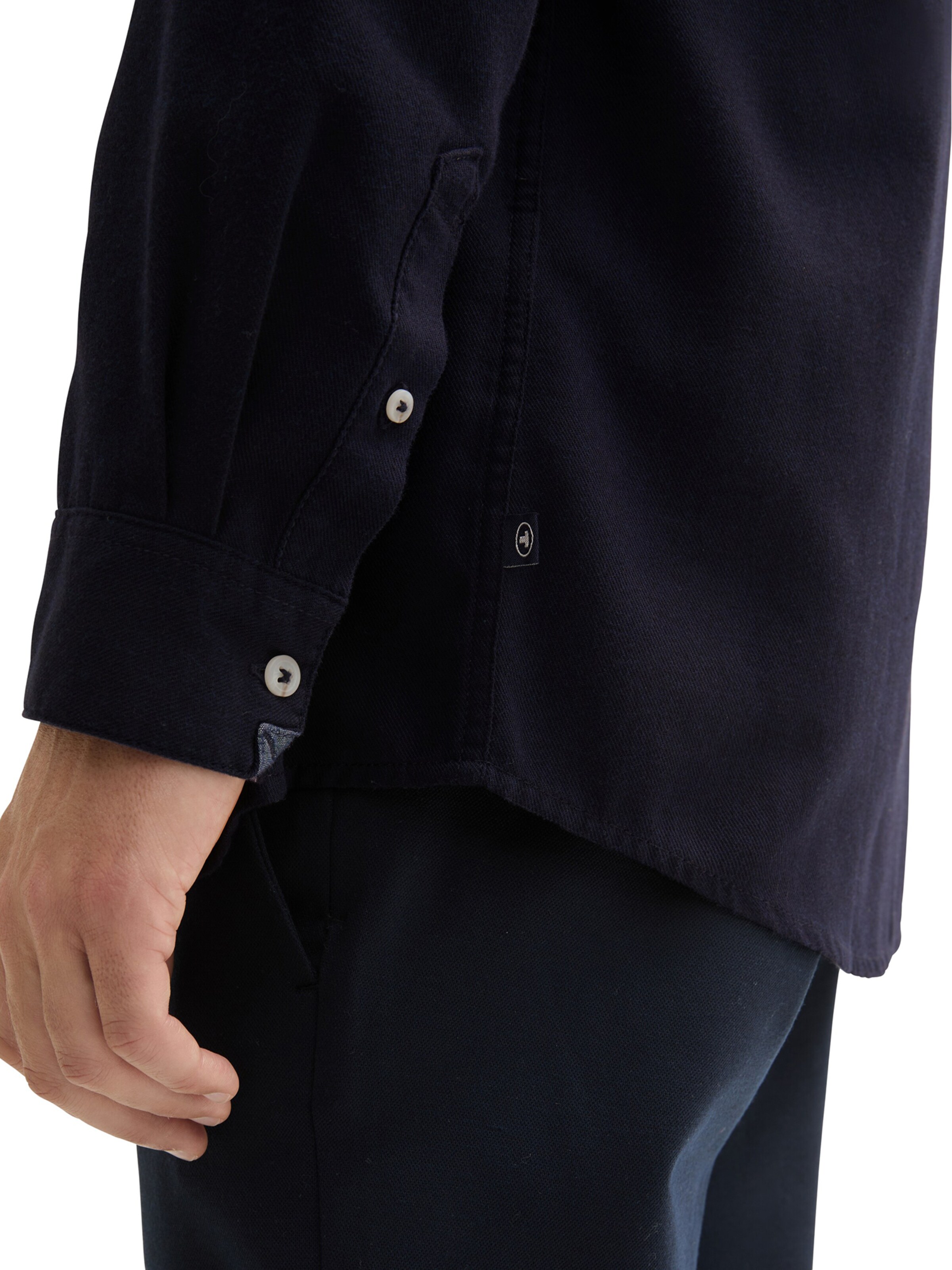 TOM TAILOR Regular fit Button Up Shirt in Blue