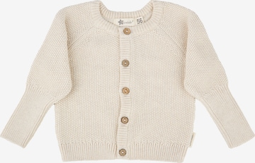 STERNTALER Knit Cardigan in Beige: front