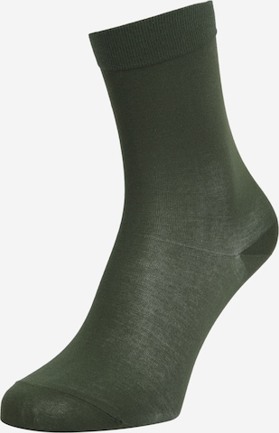 FALKE Sokker 'Cotton Touch' i grønn: forside