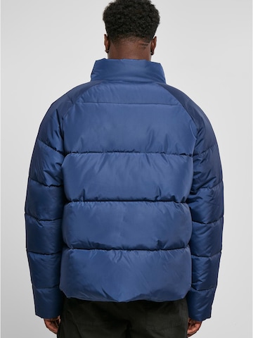 Urban Classics Zimní bunda – modrá