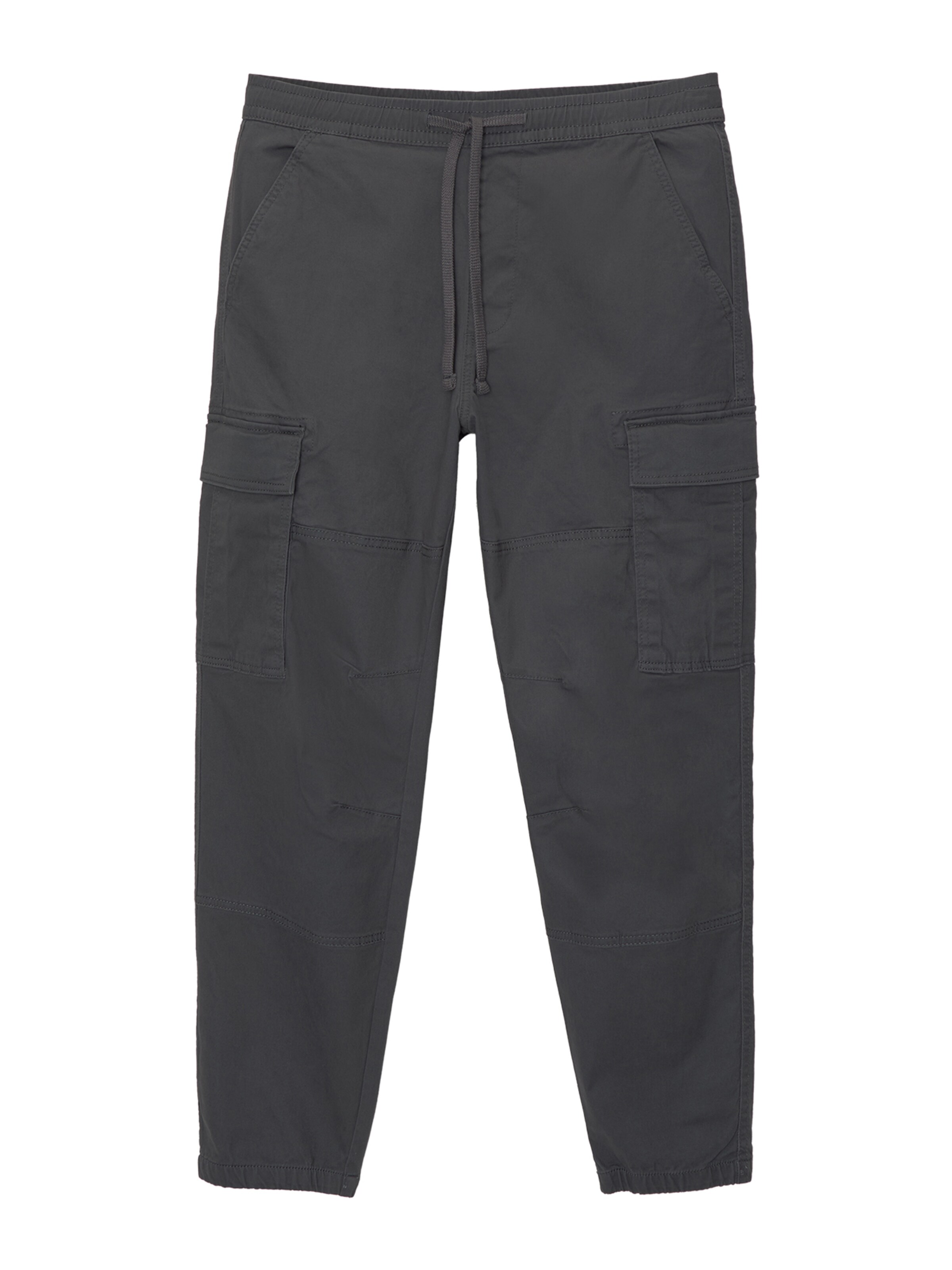 Pull&Bear Tapered Cargobukser i grå: forside