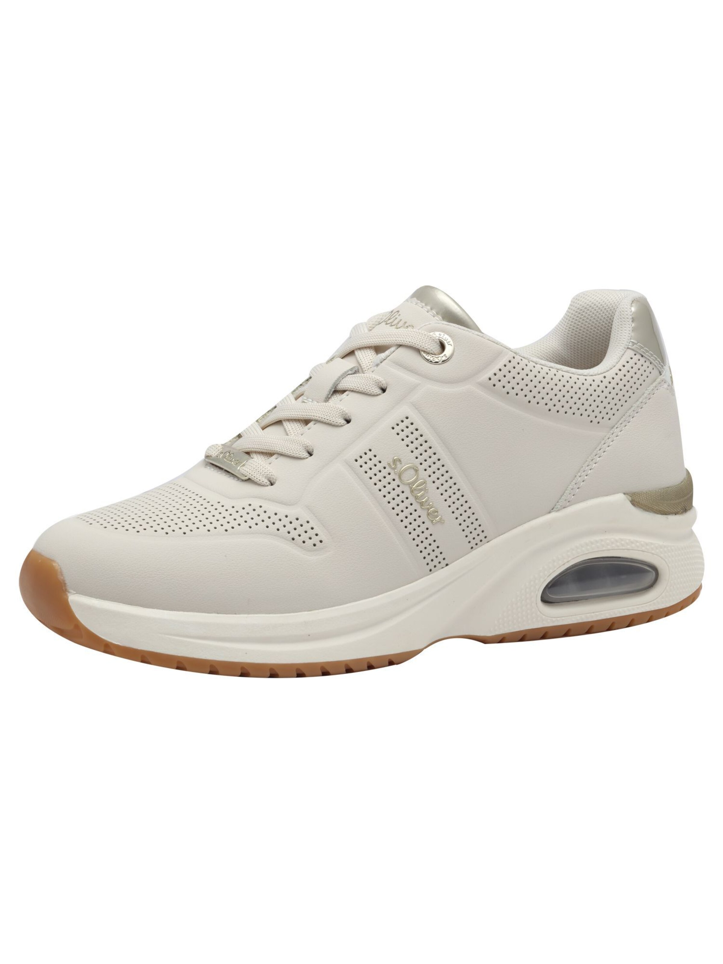 s.Oliver Sneaker in Beige: Vorderseite