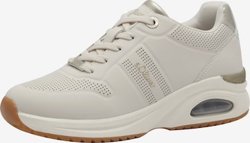 s.Oliver Sneaker in Beige: Vorderseite