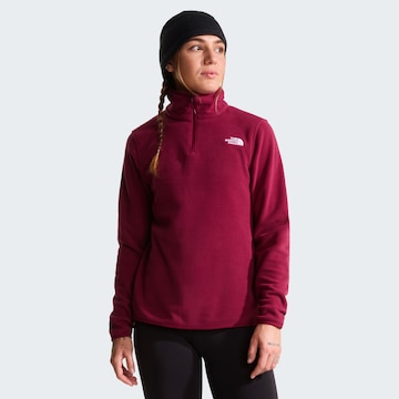 THE NORTH FACE Sportpullover 'Glacier' in Rot: Vorderseite