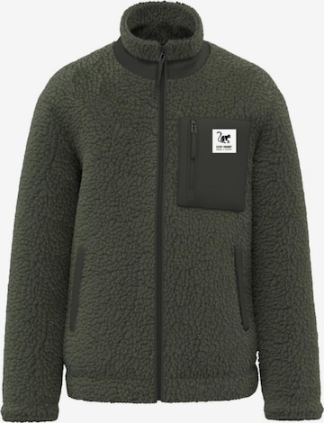 Veste en polaire Surf Monkey en vert : devant