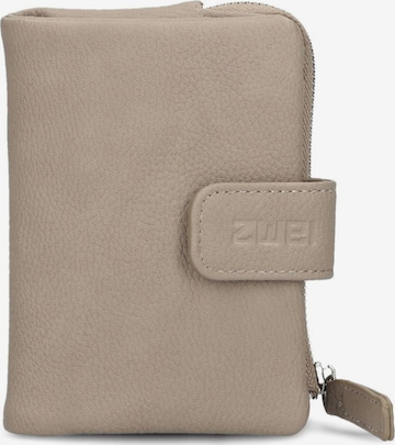 ZWEI Portemonnaie 'Mademoiselle' in Beige: Vorderseite