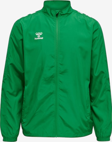 Hummel Training Jacket in Green: front