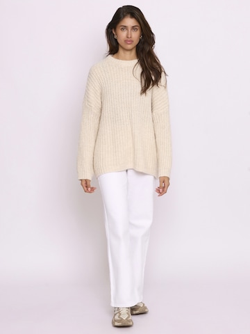 Lilavie Strickpullover ' Marisa ' in Beige