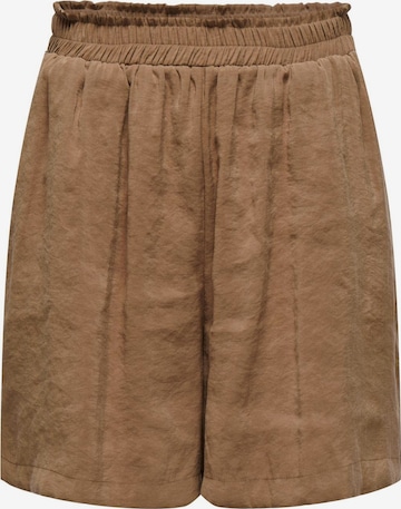 Loosefit Pantalon 'IRIS' ONLY en marron : devant