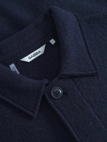 GABBA Regular fit Overhemd 'Preston Led' in Blauw