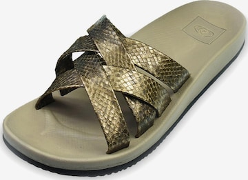 Brasileras Mule 'Bucla' in Gold: front