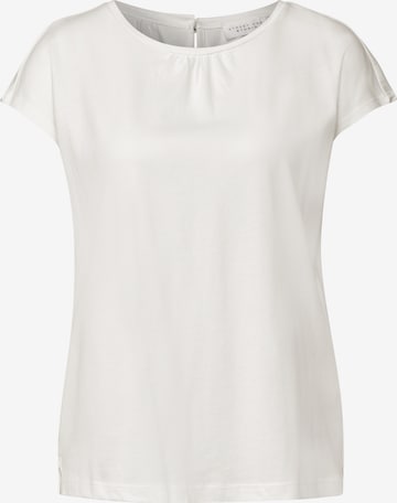 STREET ONE Shirt in Weiß: Vorderseite