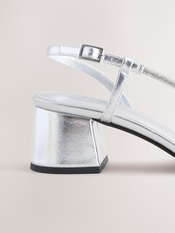 Next Босоножки в Серебристый