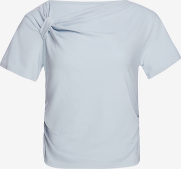 usha BLACK LABEL Shirt in Blauw: voorkant