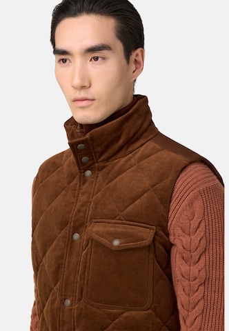 Gilet Boggi Milano en marron