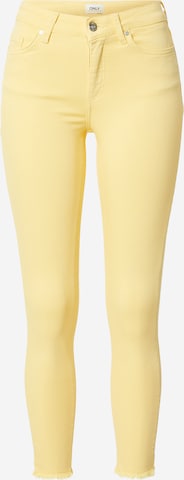 ONLY Jeans 'Blush' in Yellow: front