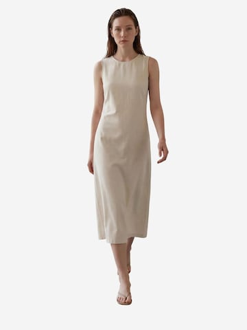 My fashion Summer dress in Beige: front