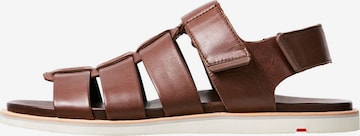 LLOYD Sandals 'Elimar' in Brown: front