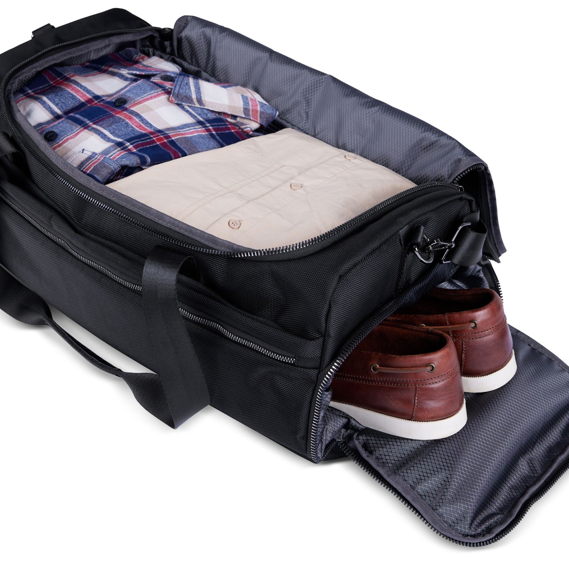 Sac week-end 'Nero' bugatti en noir