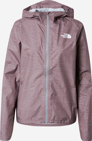 THE NORTH FACE Sportjas 'Print First' in Lila: voorkant