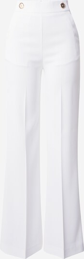 PINKO Pantalon à plis en blanc cassé, Vue avec produit