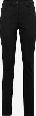 Goldner Skinny Jeans in Zwart: voorkant