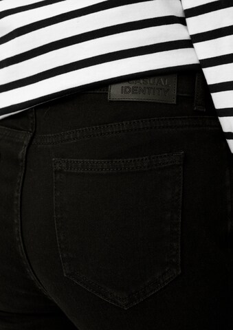 Skinny Jeans di comma casual identity in nero