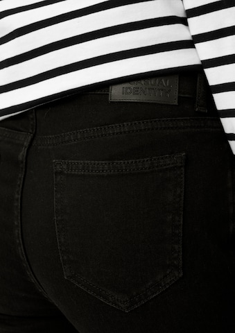 Skinny Jeans di comma casual identity in nero